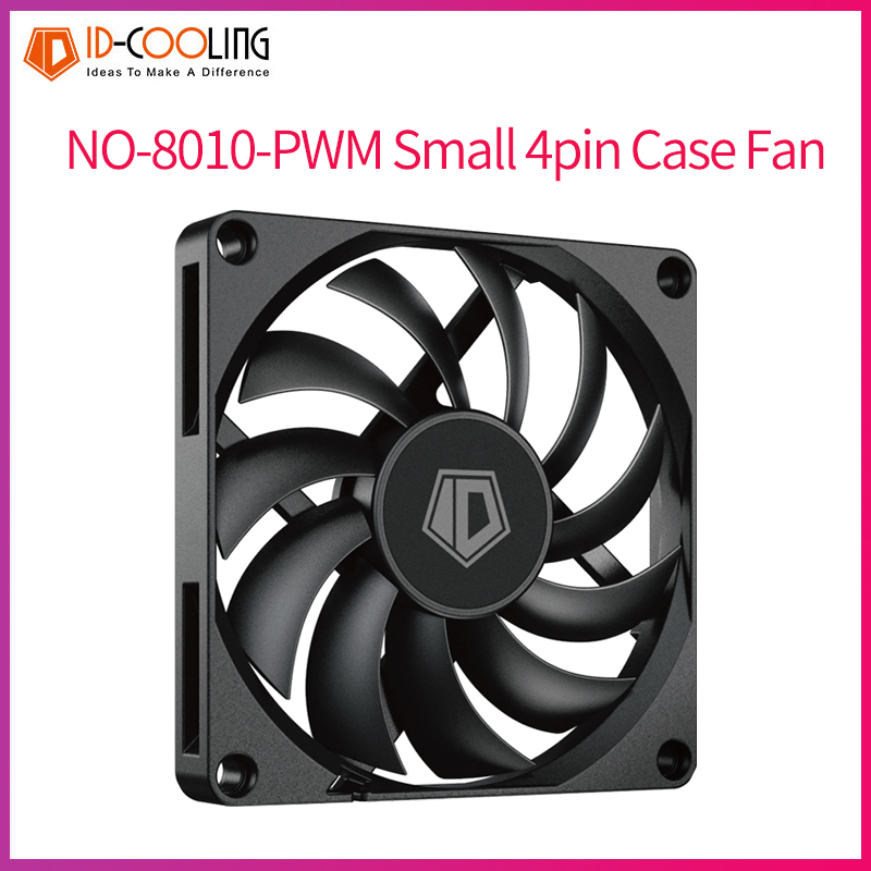 Case Fan Controller - ID-COOLING NO-8010-PWM Kleiner 4-poliger Gehäuselüfter, 8