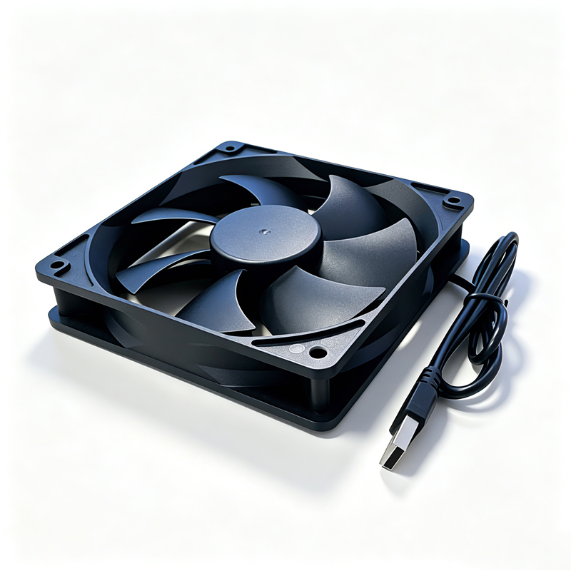 Pc Chassis - 12V USB-betriebener Computer-PC-Gehäuselüfter, leiser Gehäusekühler für