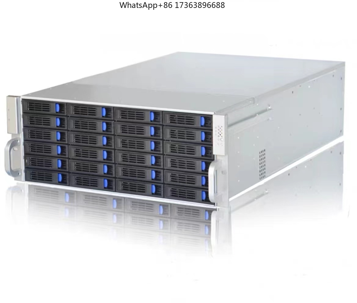 Case Fans - 4U Rackmount-Servergehäuse 24 Hot-Swap-fähige SATA/SAS-Laufwerksschächte MiniSAS/SATA