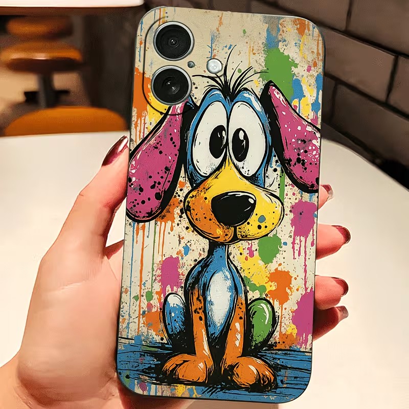 Graffiti-Farbige Welpen-TPU-Ha – Mini Pc Case Bewertung und Preis