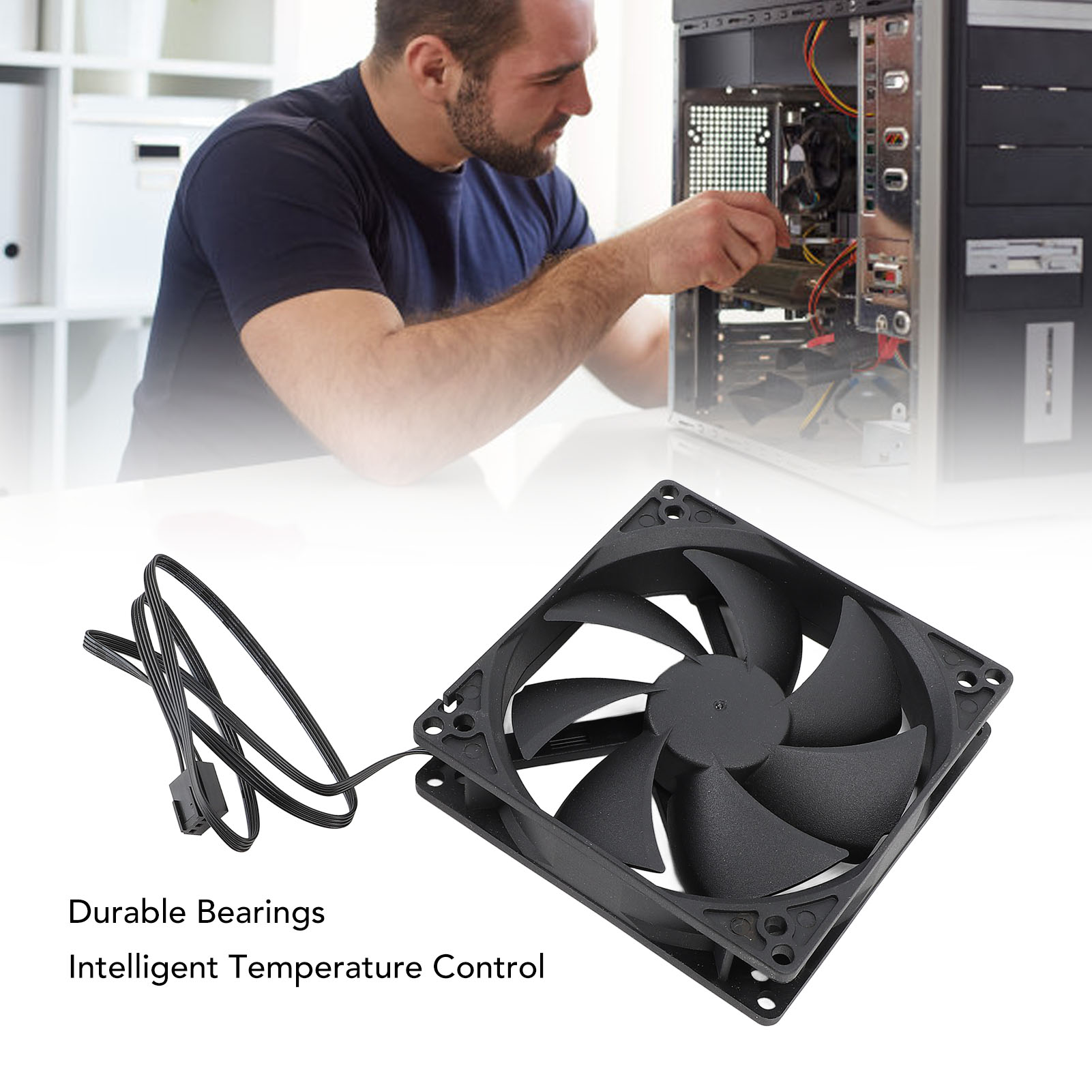 100 mm PC-PWM-Gehäuselüfter, 1 – Case Fan Controller Bewertung und Preis