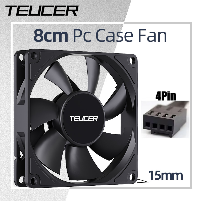 Teucer UT-8015 8 cm Gehäuselüf – Pc Chassis Bewertung und Preis